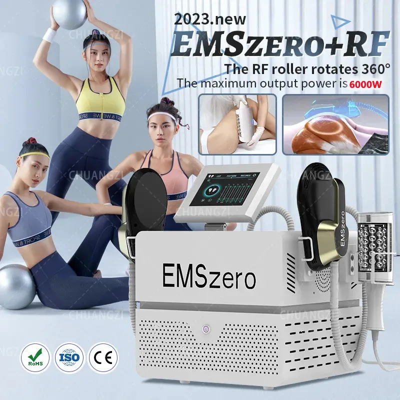 2024 The new EMSZERO 2-in-1 roller massage weight loss therapy multi-functional high-efficacy vacuum 5D slimming machine