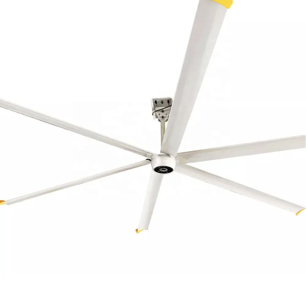 factory price 7.3m 24FT Energy saving large air circulation hanging workshop industrial ceiling fan