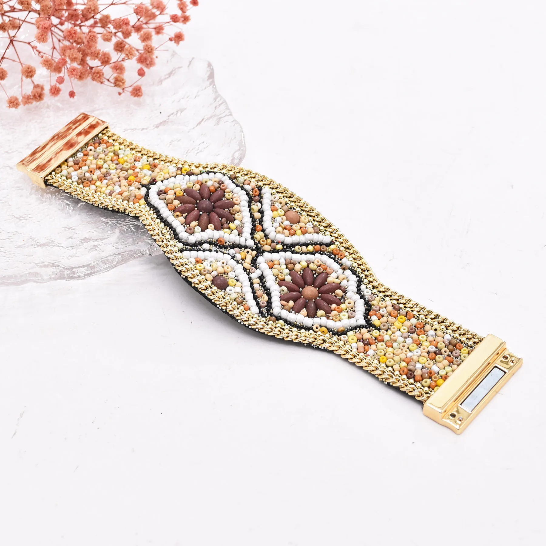 Bohemian el yapımı ezilmiş taş - Ethnic Fashion Photography incelemesi ve fiyatı