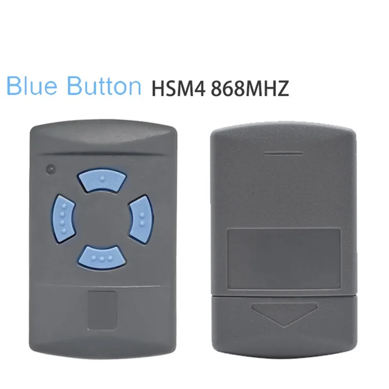 A55T untuk Pemancar Remote Control Gerbang Garasi 10 Buah Pengganti untuk HORMANN HSM2 868.35Mhz Tombol Biru Kode Tetap