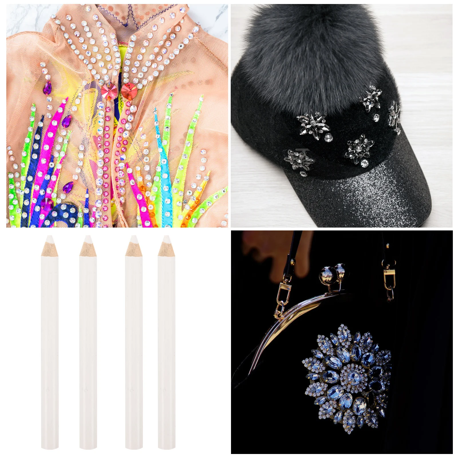 20 stuks absorberen diamantkrijt nail art diy pen manicure speciaal gereedschap nagel punt boor pen accessoire