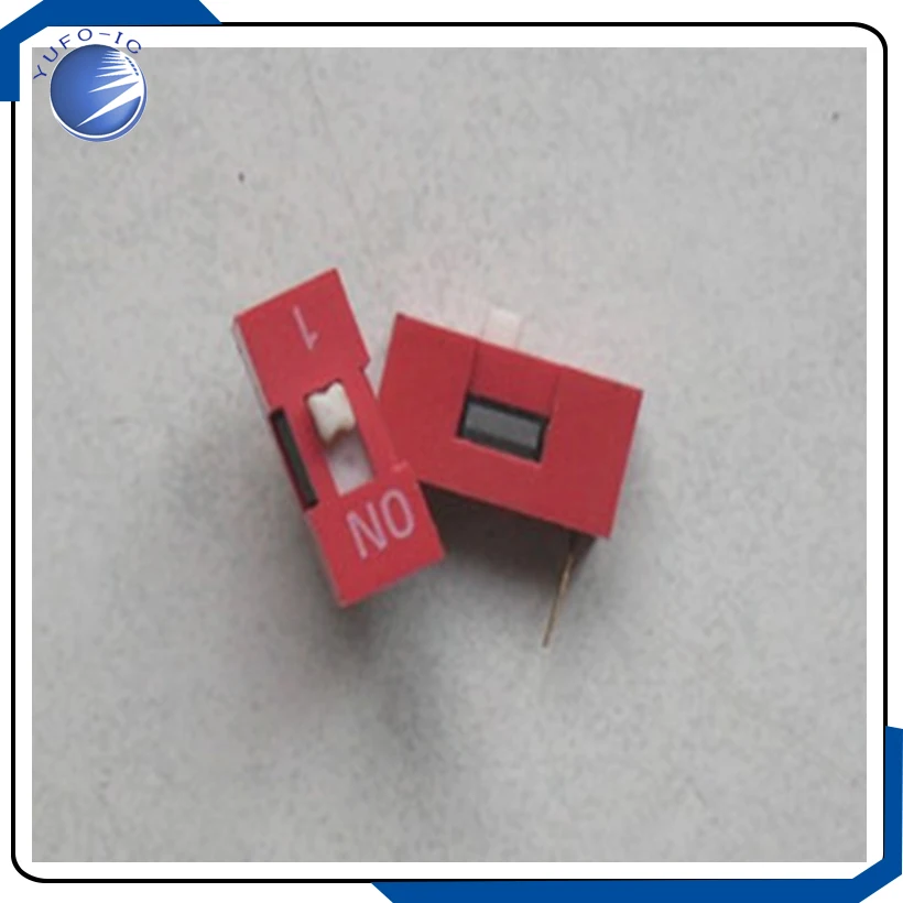 10PCS/LOT  1P  toggle DIP switch DIP switch 1 encoding 2.54mm pitch