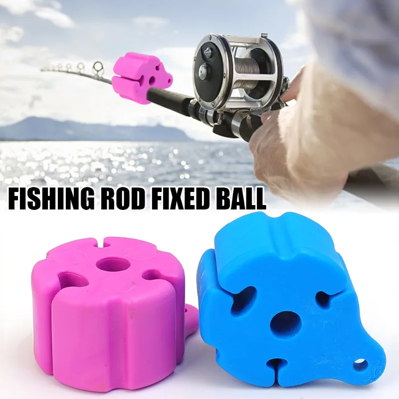 

Fishing Rod Holder Straps Suspender Fastener Bundle Ball Ball Fishing Rod Strapping Bundle Ball Fishing Storage Accessories