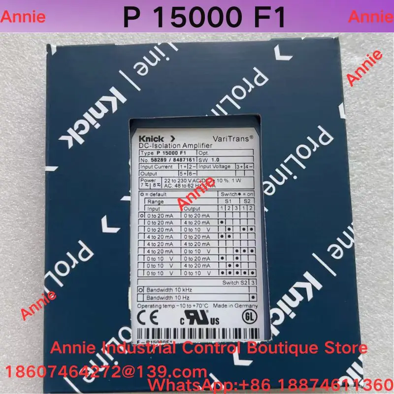 brand-new  Signal isolator module P15000F1  P 15000 F1