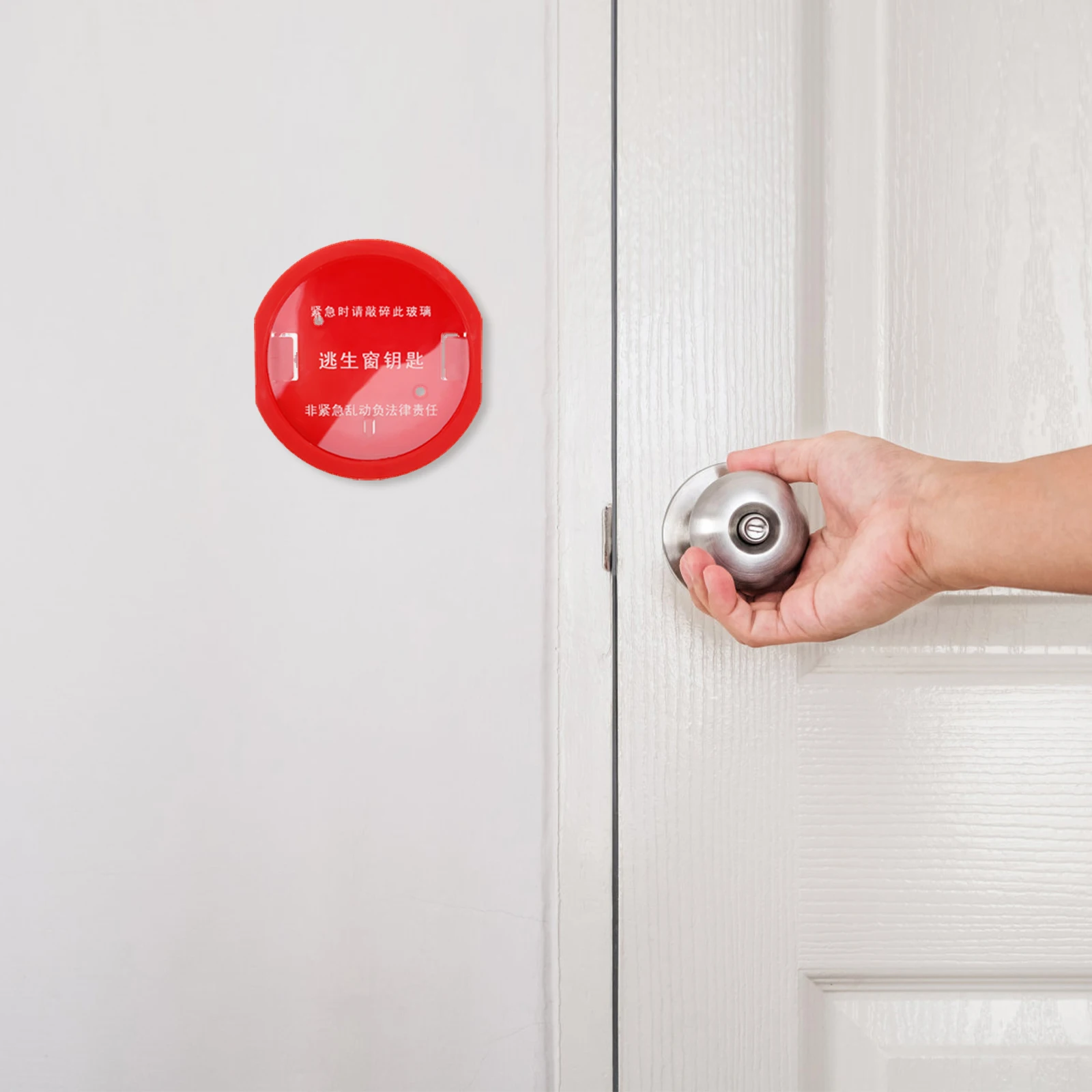 Wall-Mounted Emergency Key Holder Box Fire Safety Lock Cabinet For Office Home Industrial Use Durable Plastic Key Storage