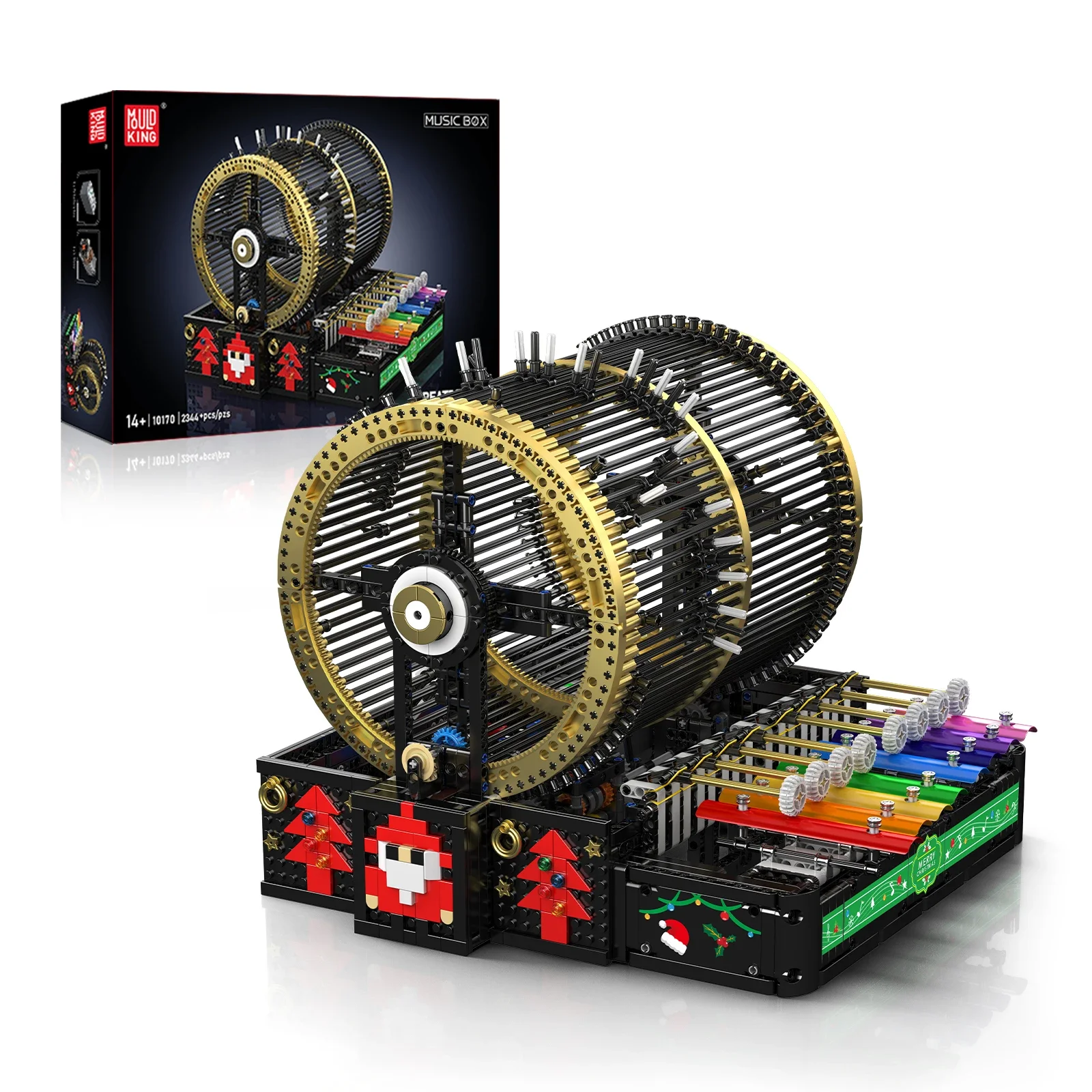 

Mould King 10170 Fantasy Park Music Box DIY Building Blocks Set - 2344pcs Creative Construction Toy