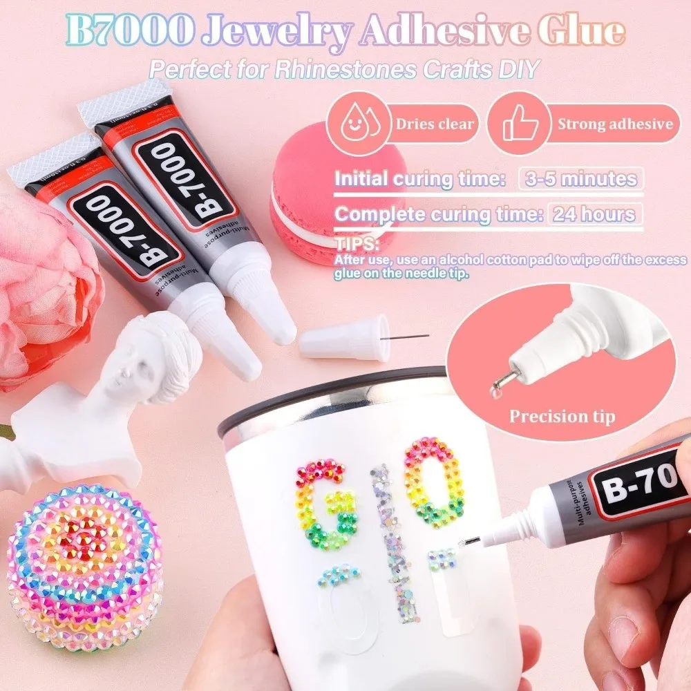 

Multicolor Resin Rhinestone Kit DIY Decoration Sparkling Jelly Rhinestones Craft Supplies Diamond Art Bedazzling Rhinestones