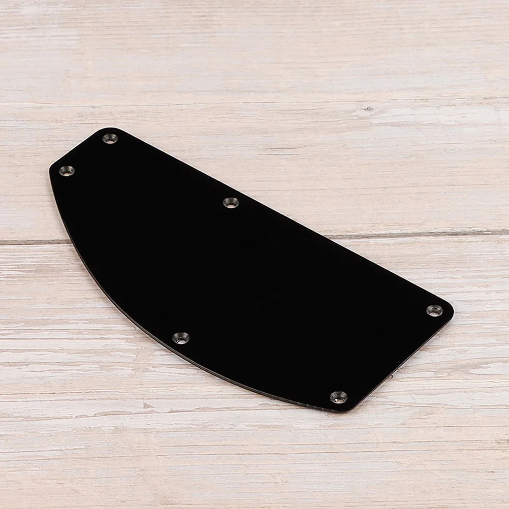 

6 Holes Guitar Backplate Electric Guitar Rear Plate Tremolo Cover Scratch Resistant Protective Pickguard Accessory