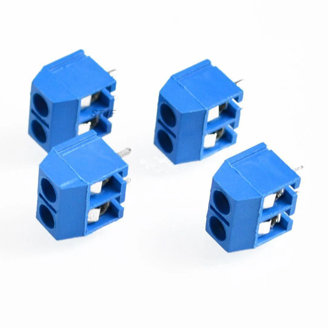 10PCS KF301 2-pinowe złącze śrubowe 5mm Skok 5.08-301-2P 301-2P