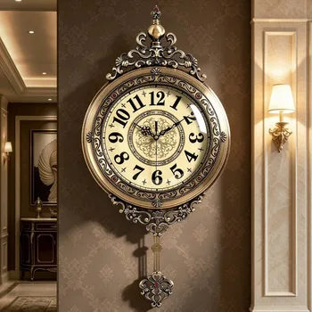 European Retro Nordic Wall Clock 1