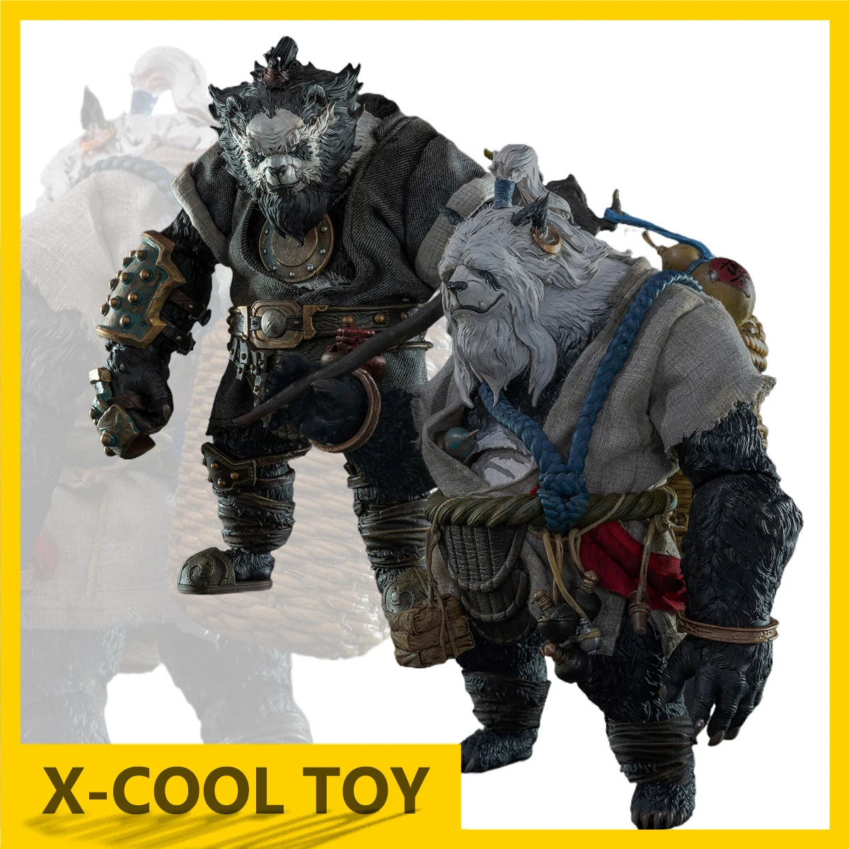 

Jiangmeng Panda Brothers, экшн-фигурка 1/12, панда Инь Ян, аниме-фигурка, подвижная фигурка, коллекционная модель, игрушки, подарки