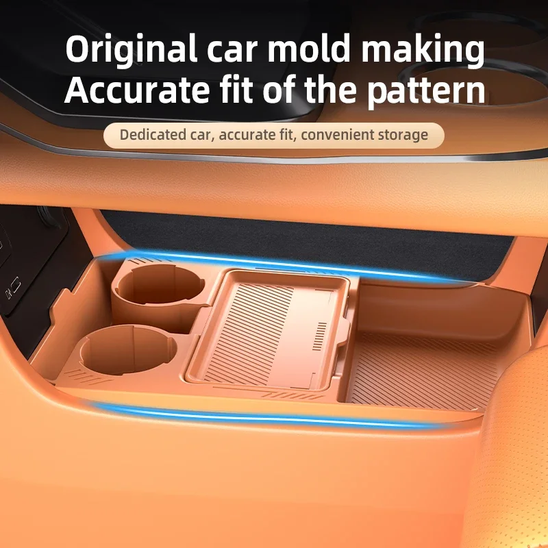 

Силиконовый коврик-органайзер для центральной консоли AION V 2024 года (для зоны хранения)