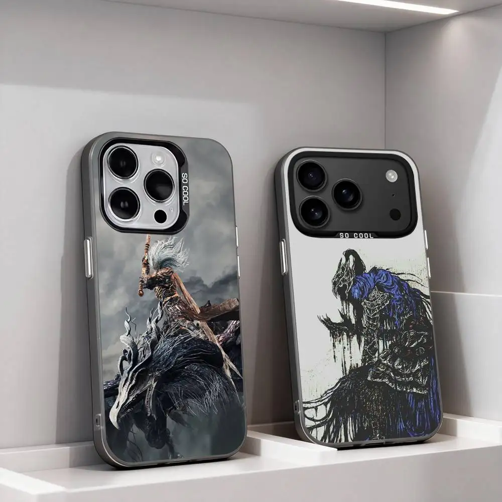 

D-Dark-S-Souls Game Cool For iPhone 11,12,13,14,15,16,17,Pro,Max,Plus,E,Air,Mini Phone Case IMD Matte Black