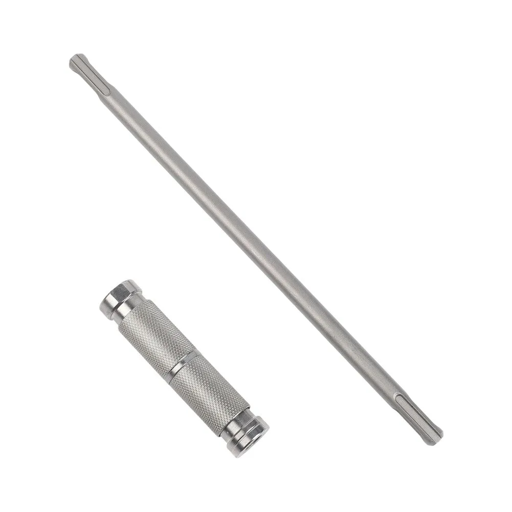 26cm SDS Plus Verlängerungsstange mit Schnellwechseladapter für Bohrhammer, Schaft aus hochlegiertem Kohlenstoffstahl – Detail 9