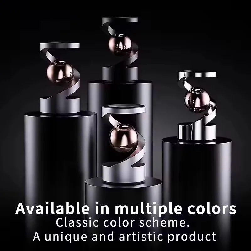 

2026 Alloy Gravity Defying Kinetic Gyroscope Stress Relief Desktop Toy Office Desk Decor Decompression Fidget Gyro For Adults