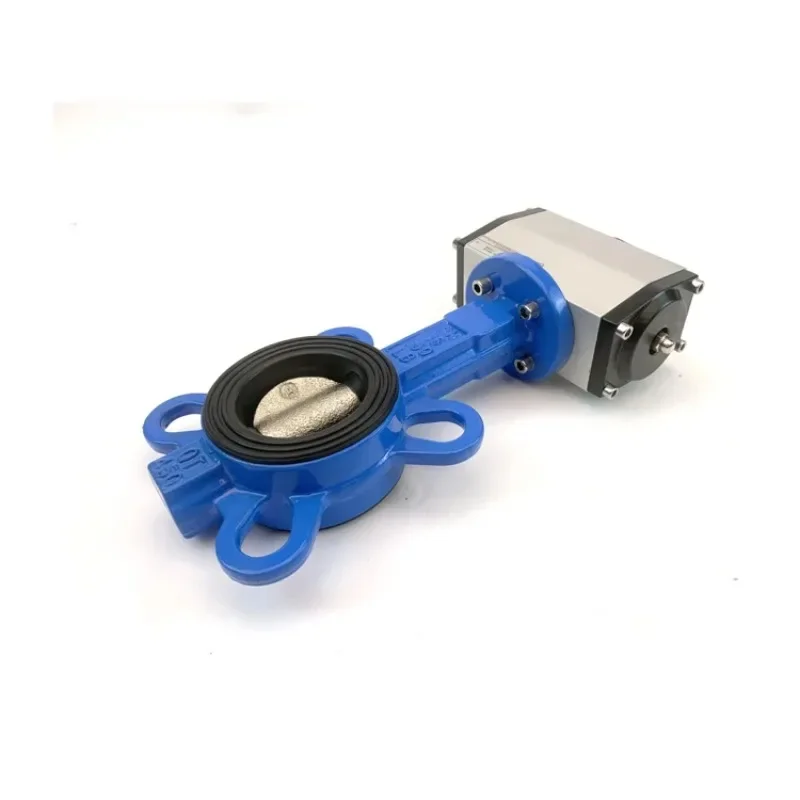 Factory Supply Universal Butterfly Valve Soft Seal Pneumatic Actuator Wafer Type Butterfly Valves