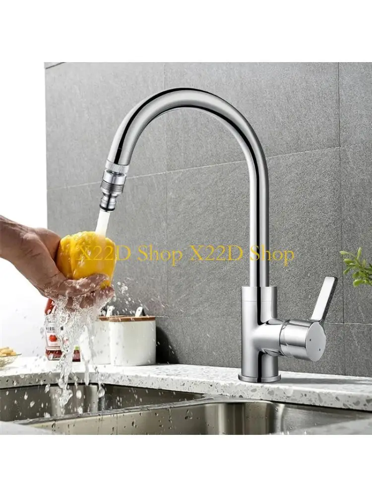 X22D 4 Pieces Faucet Adapter for Garden and Shower Hoses Stainless Steel Connectors