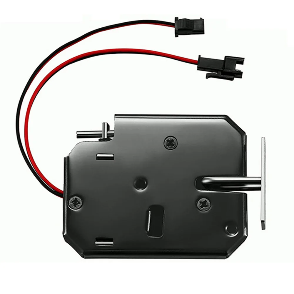 Cerradura Electromagnética Pequeña De 12V - Para Gabinetes, Cajones O Puertas, Funciona Al Cortar Corriente