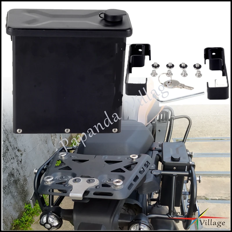 

Motorcycle Right Side Tool Box For Harley Pan America 1250 RA1250 RA1250S 2021-2024 Aluminum 2.3 liters Toolbox Luggage Carrier