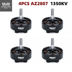 Axisflying AZ2807 2807 Motor sin escobillas 1350KV 6S para hélice de 6-7 pulgadas para RC FPV Racing Drone Quadcopter Toy