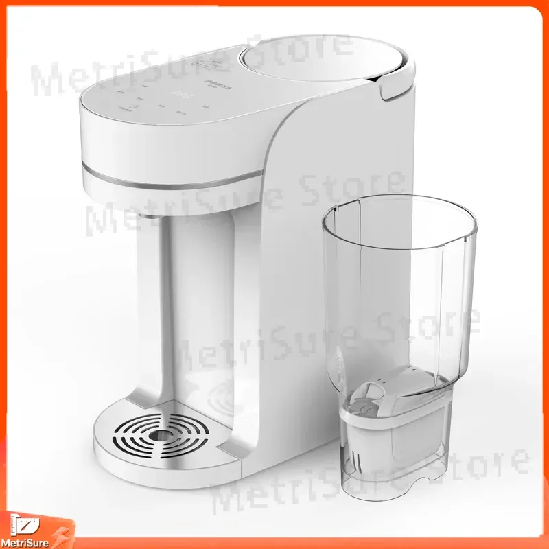2L Fast Heating Portable Desktop Water Dispenser 3 Seconds Quick Boil Intelligent Auto Temperature Control Beep Reminder