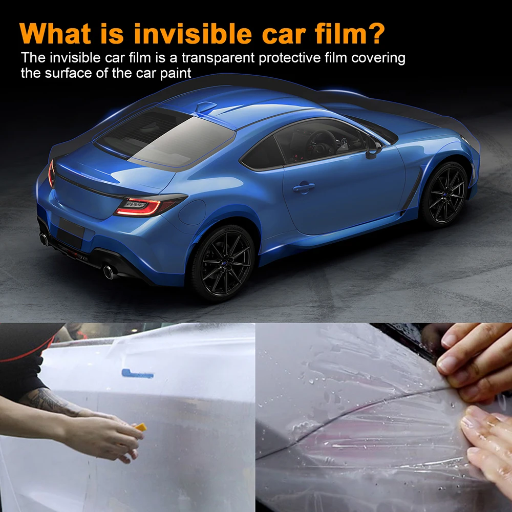 PPF Paint Protection Film Engine Fender Rear Anti-Scratch Transpare for Subaru BRZ 2021 2022 2023 TPU Body Film