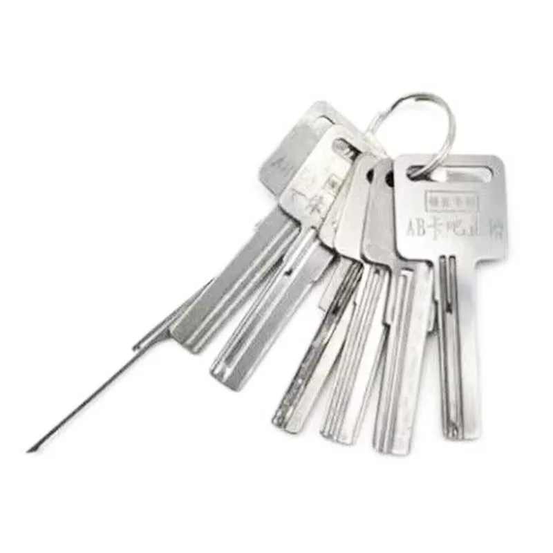 

XY Integrated Tin Foil 6PCS Tinfoil Tool 6 in 1 a b KABA ocksmith Tools Sets ock Pick ocksmith Tools