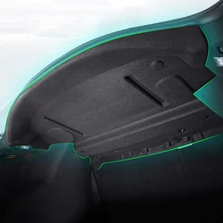 Para tesla model 3 2017-2023 frente tronco tampa isolamento acústico algodão interior capa frunk/tronco à prova de som dustproof algodão esteira