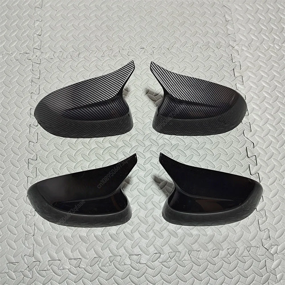 For BMW X3 G01 X4 G02 X5 G05 X6 G06 X7 G07 G08 2018-2023 M Style Black Auto Car Rear View Side Mirror Cover Trim Body Kit Tuning view 4