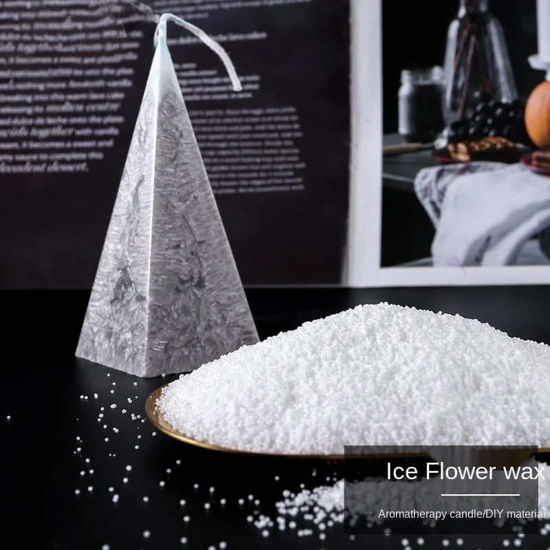 

Свечи ручной работы DIY Ледяной цветок Воск Ароматические свечи Сырье Материалы ручной работы Праздничные свечи