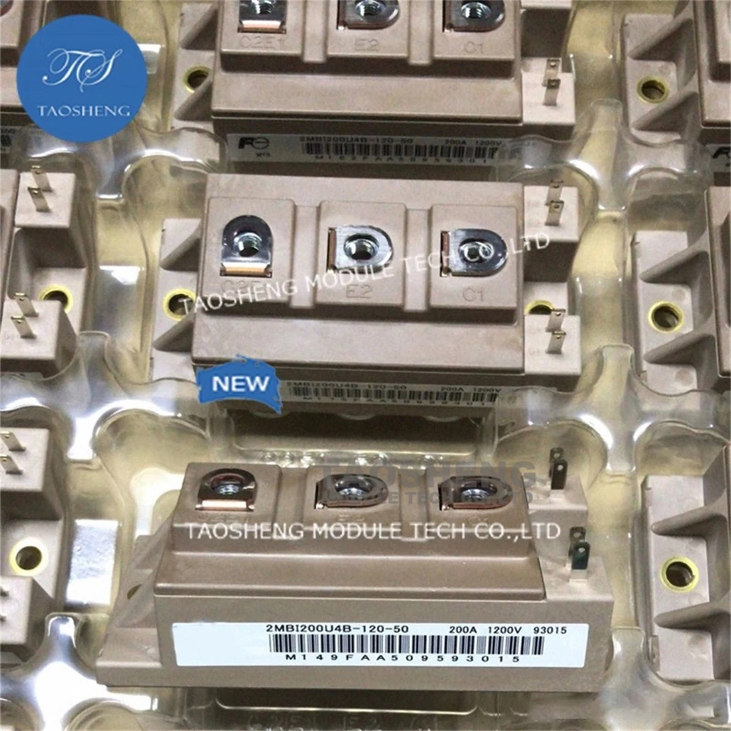 

1 шт. 2MBI200U4B-120-50 2MBI200U4B-120 200A/1200V Новый и оригинальный IGBT-модуль【TAOSHENG】 # TS246