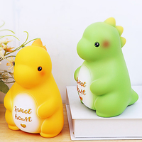 Piggy Bank Buzz Toys Cute Banks for Kids Vinyl Dinosaur-shaped Household Medium Child