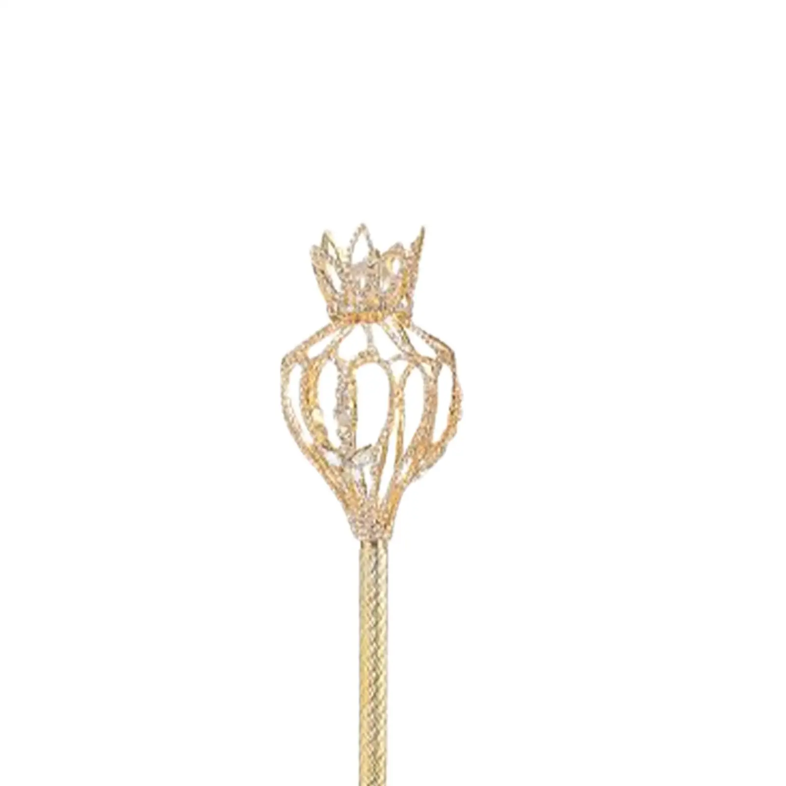 Rhinestone Scepter Handheld Props Festival for Birthday Masquerade Dress up