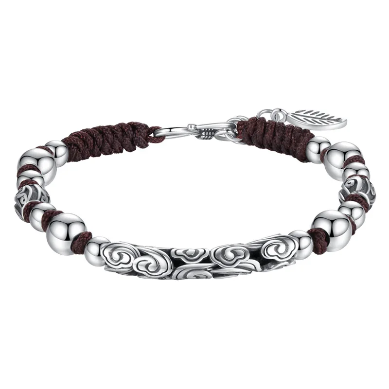 Magic Bracelet Bracelets for Men and Women lucky cloud and leaf beaded Bracelets  Gifts for Boys Transfer Beads Bracelet
