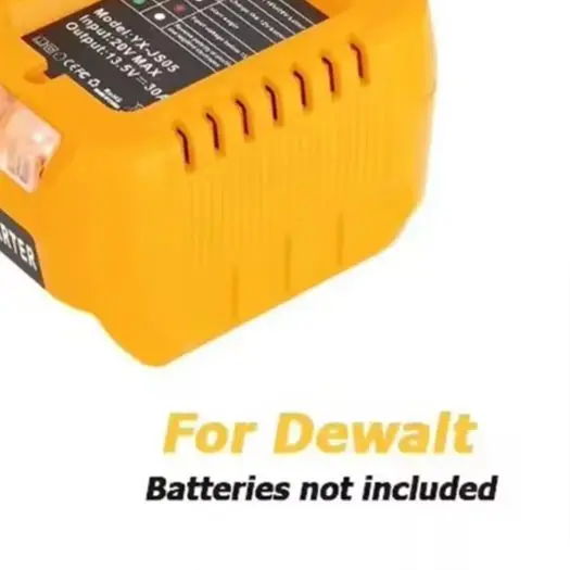 

Portable 10AWG Jump Starter Cable For 18V Batteries Safe & Efficient Car Hand Tools Parts Power Tool Accessories