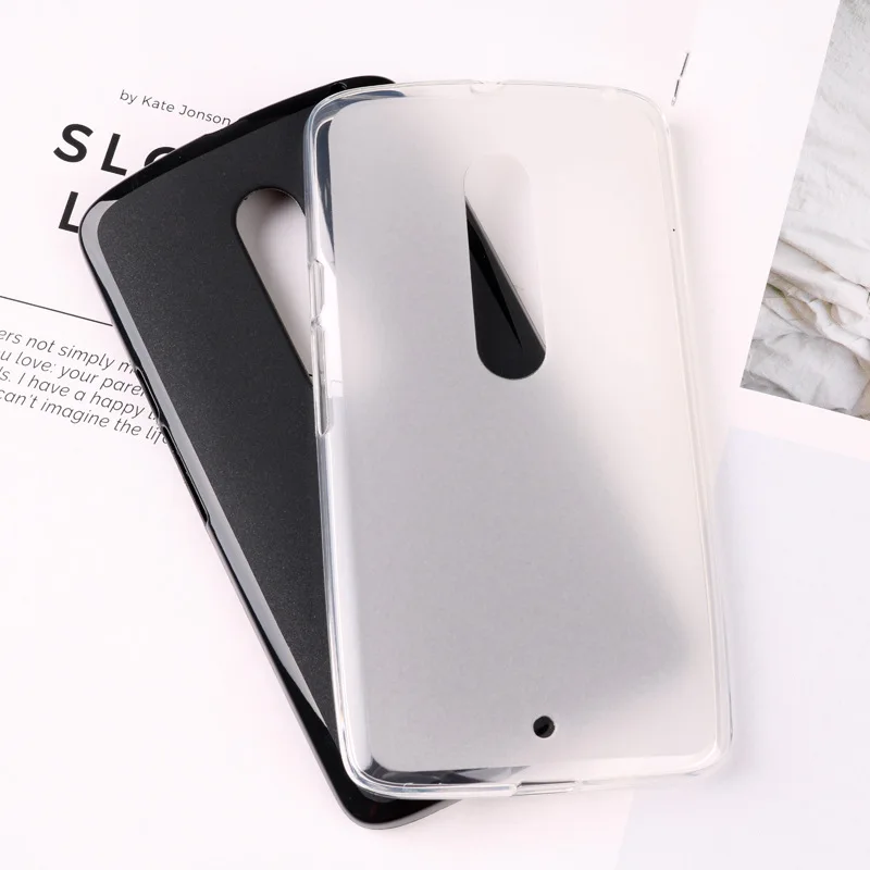 Silicon Phone Cover For Motorola Moto X Play X Force C Plus M XT1662 M 2017 XT1562 One Vision Back TPU Silicon Protective Cover