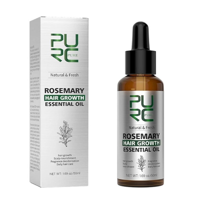 

Q1QD Rosemary Hair Care Essential Oil Hair Growth To Prevent Hair Breakage Hair Smooth Hair Loss Nourishing Replenish