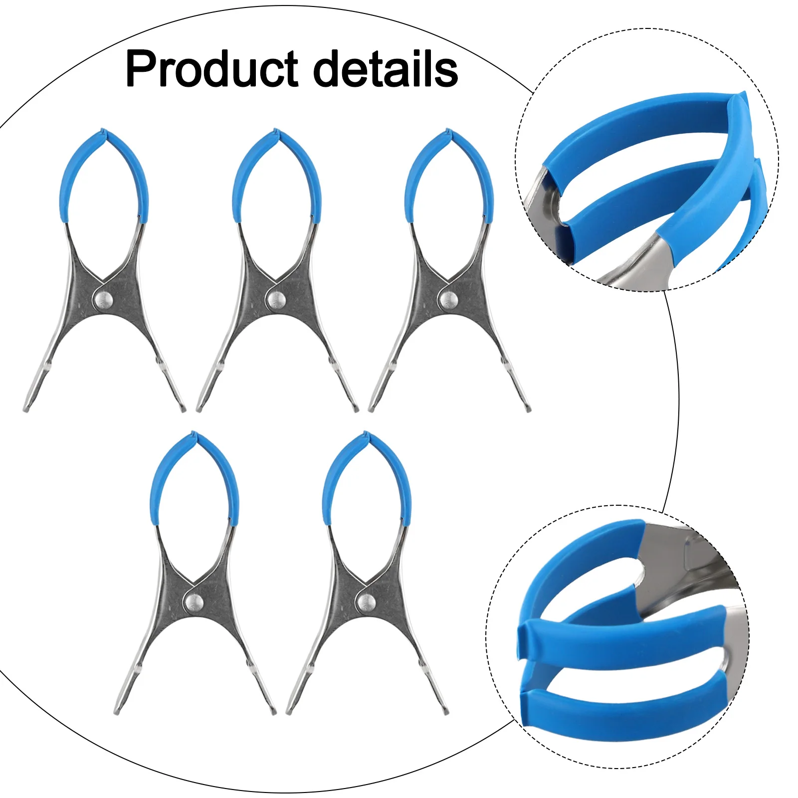 For Autumn Winter Use Heavy-Duty Pool Fasteners Heavy-duty Pool Accessories Secure Pool Covers Robust Pool Cover Clamps
