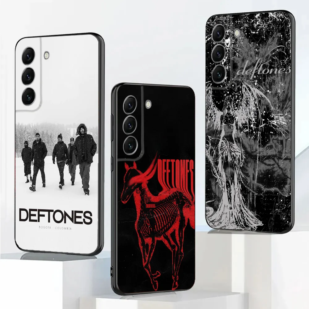 

Singer D-Deftones Phone Case For Samsung Galaxy A20,A21s,A22,A31,A32,A52,A53,A72,73,A80,A91 Soft Black Cover