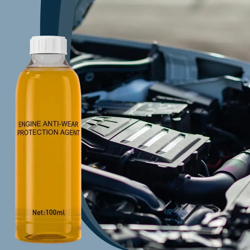 Engine Oil Additive Wear-Resistant 100ml Oil Additive Engine Protectant For Oil Vehicles Highly Effective Anti-Friction