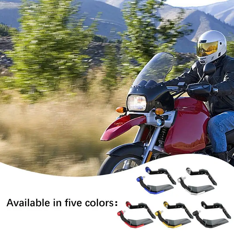 Motorcycle Handguards Aluminum Alloy Brush Bar Wind Protector Hand Guards Universal Motorcycle Hand Grip Covers Handlebar Hand