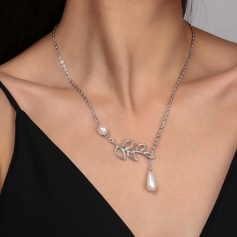 Collier Femme Style Rétro Turquoise