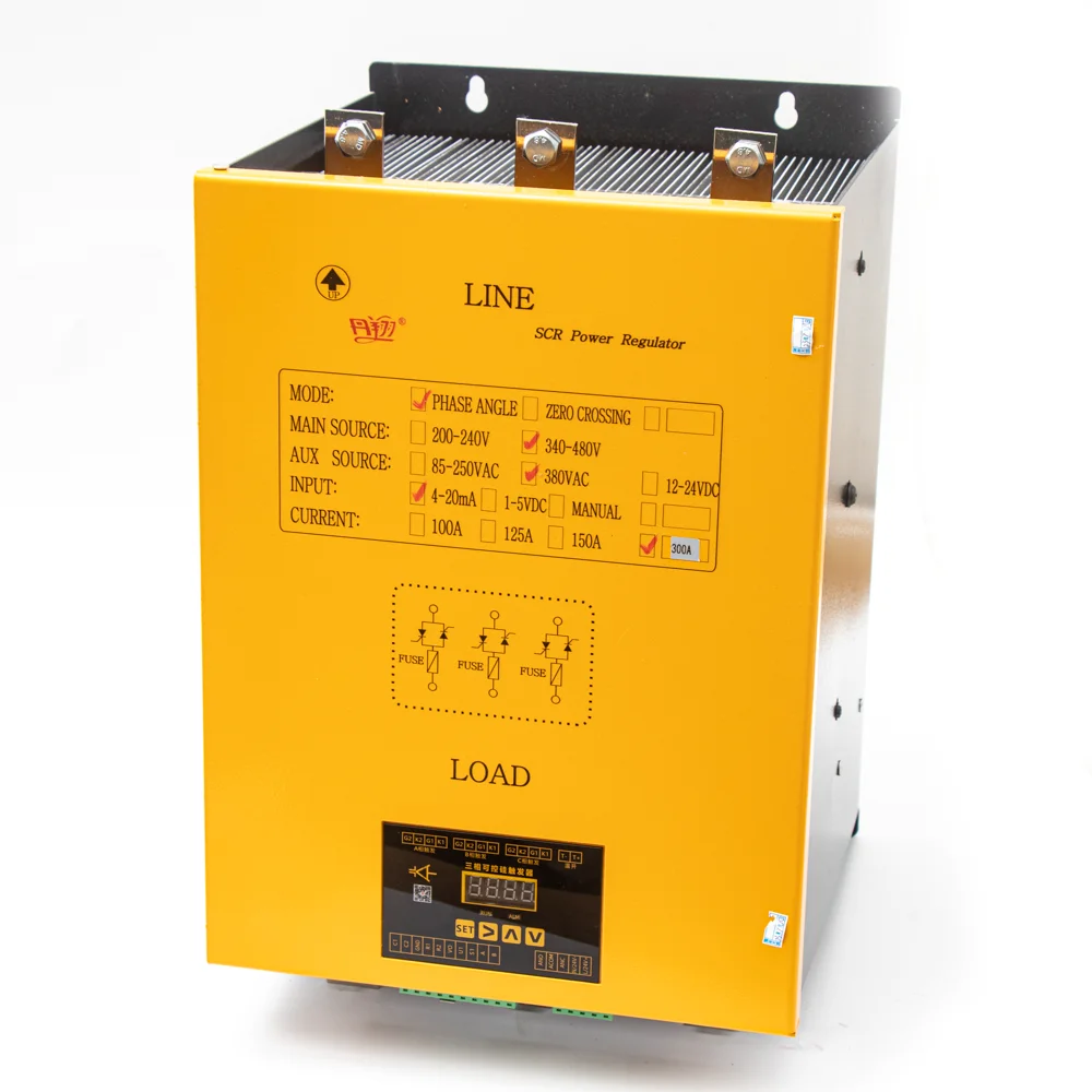 

Hot Selling AC 220V-380V Three Phase Power Controller 50Hz SCR Thyristor Power Regulator 220v