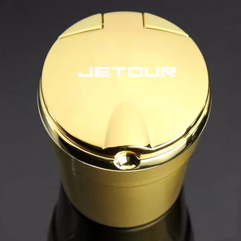 For JETOUR X70 X90 PLUS X70S X70M X95 With LED Light Car Ashtray Auto Inner Accessories