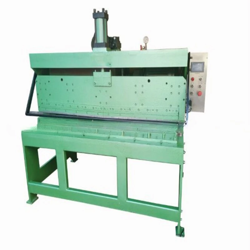 1.2 meters long hydraulic mesh trimming machine, shelf pet cage mesh trimming machine, a good helper for improving production