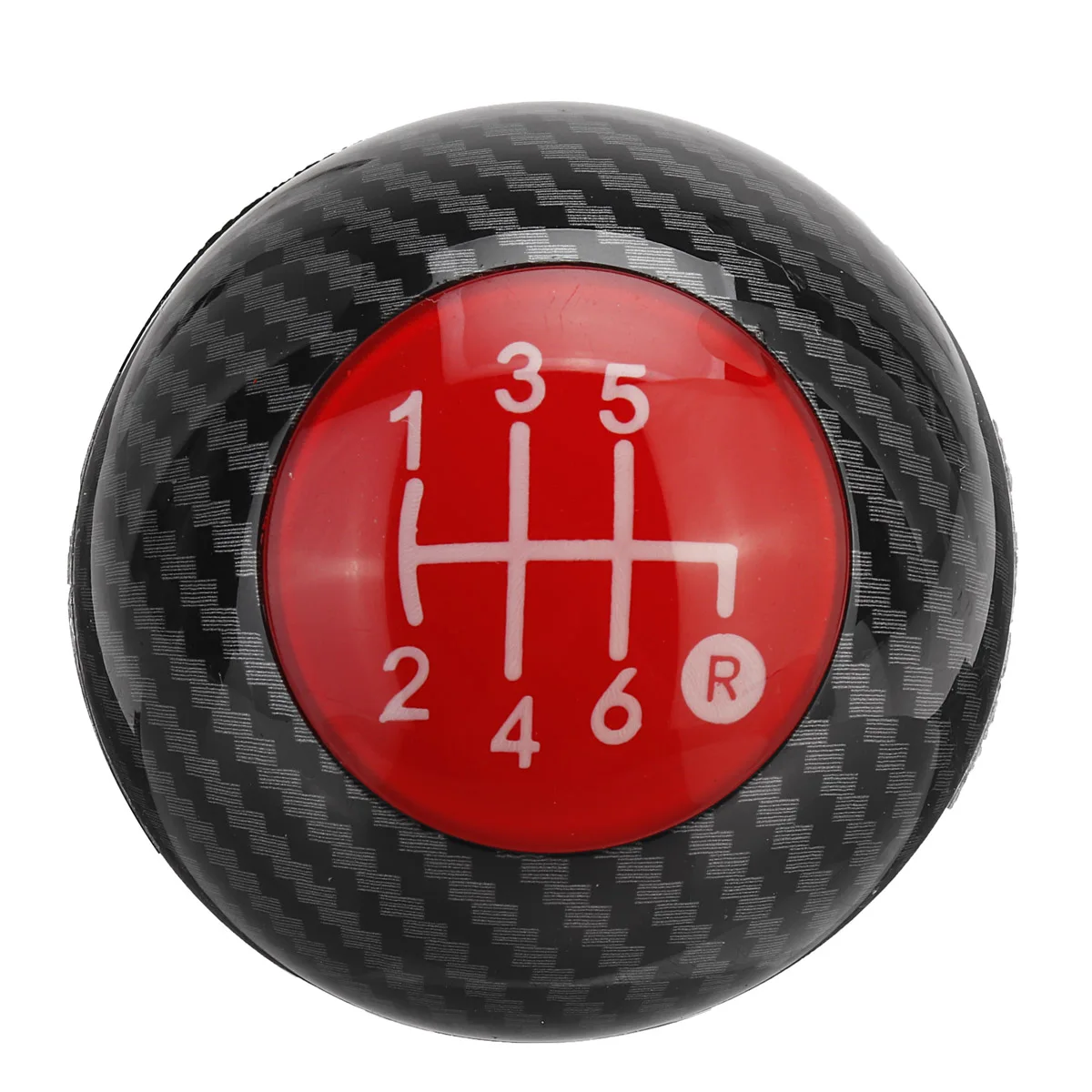 5/6 Speed Gear Shift Knob For Fiat 500 2012-2018 Gear Stick Shift Lever Knob Manual Transmission Gear Shift Knob 55344048