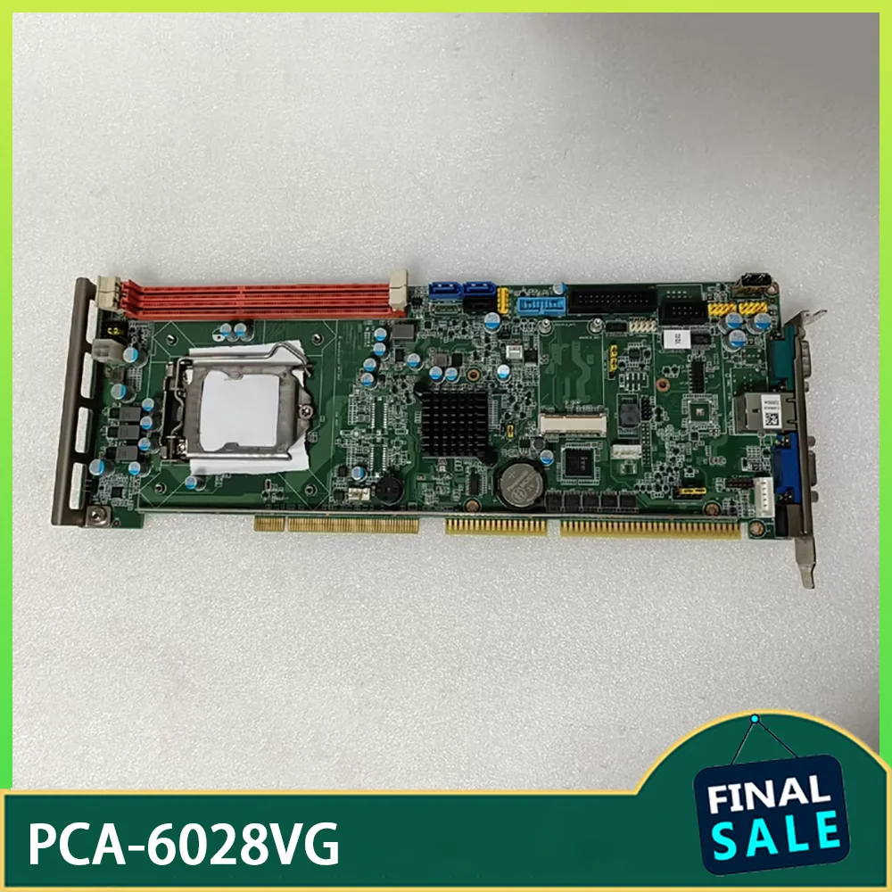 

Single-port industrial control computer motherboard PCA-6028VG PCA-6028 REV.A1