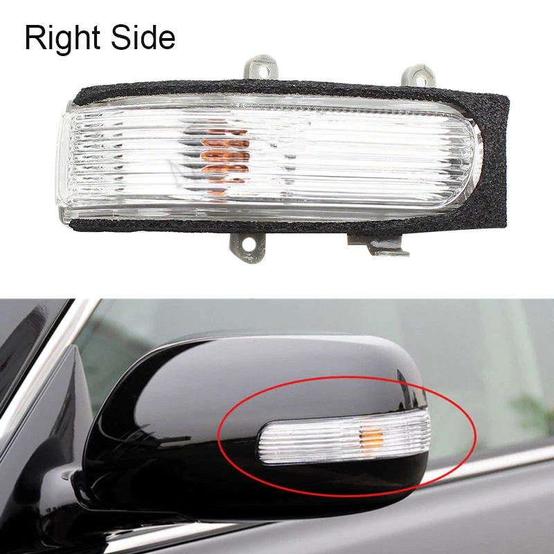 Right Side(Rh)Wing Mirror Door Indicator Lens Turn Signal Light For Toyota Camry 2006-2011 Vios 2008-2013 81730-06062