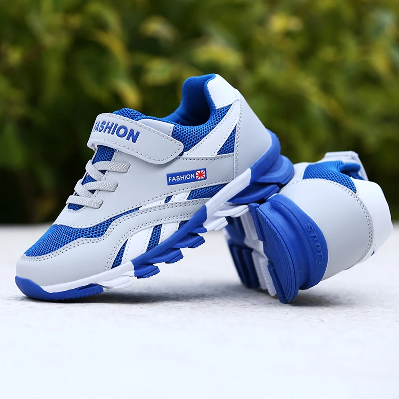 Luxury Kids Shoes Boys Sneakers PU Leather Children Sneakers 2024 New Fashion Casual Sports Tennis Shoes for Boy