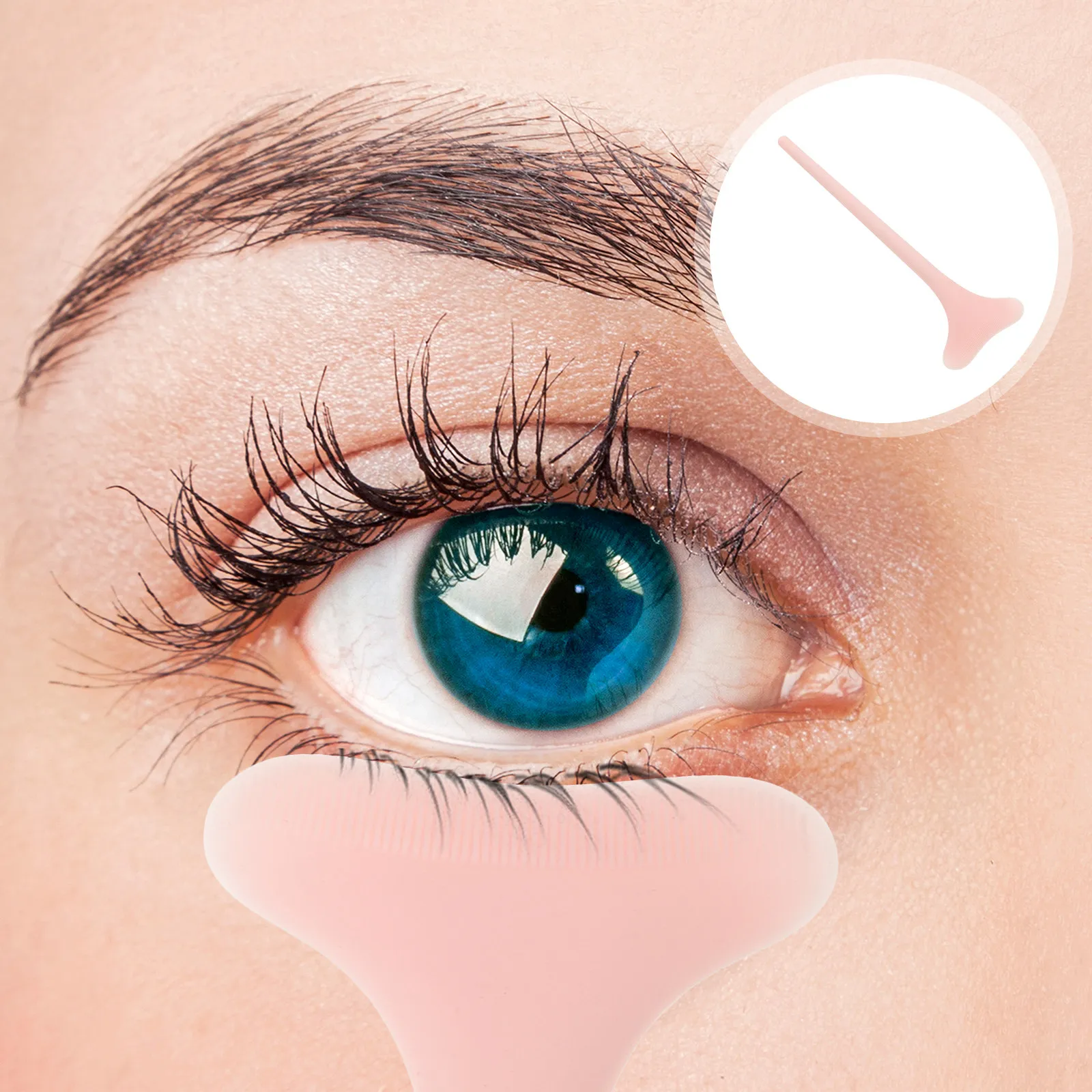 Eyeliner Assistant Eyelash Guard Reusable Makeup Tool for Eyeliner Application Eyelash Curling Eyeshadow Blending on-The-Go
